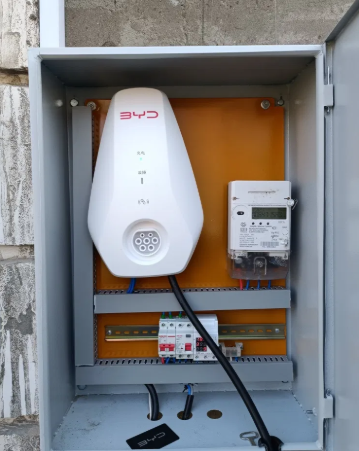Elektromobil zaryadlash moslamasini o‘rnatish